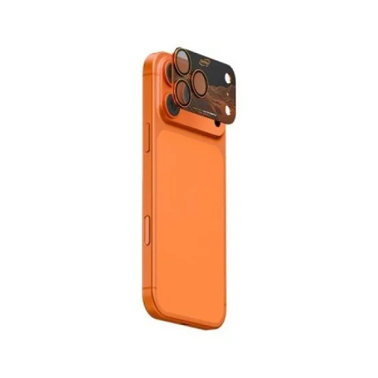 SkinArma Sonix Aluminium Camera Lens Protector for iPhone 17 Pro - Orange